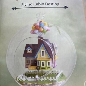 GUANGZHOU RUJUN Terrarium UP movie house DIY Glass Ornament Kit **READ**